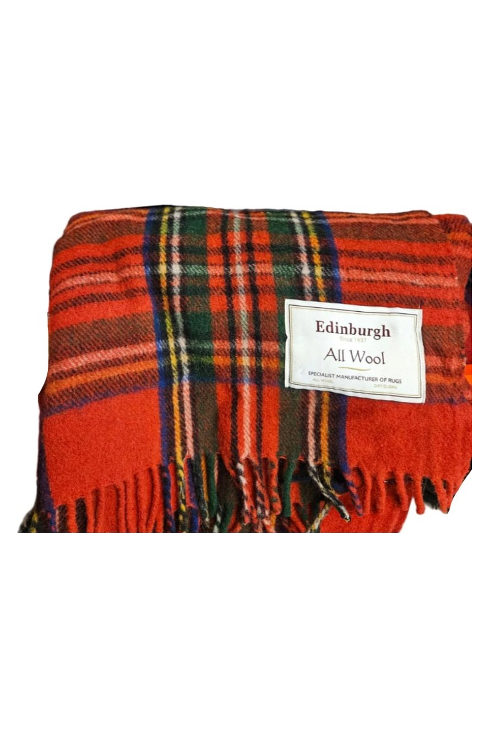 Royal Stewart Wool Blanket