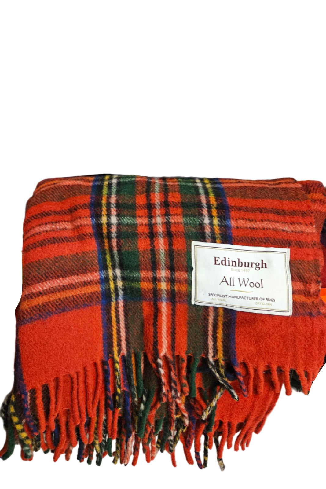 Royal Stewart Wool Blanket